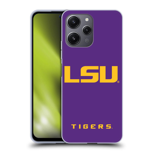 Louisiana State University LSU Louisiana State University Plain Soft Gel Case for Xiaomi Redmi 12