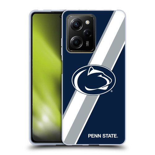 Pennsylvania State University PSU The Pennsylvania State University Stripes Soft Gel Case for Xiaomi Redmi Note 12 Pro 5G