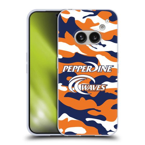 Pepperdine University Pepperdine University Art Camou Soft Gel Case for Nothing Phone (2a)