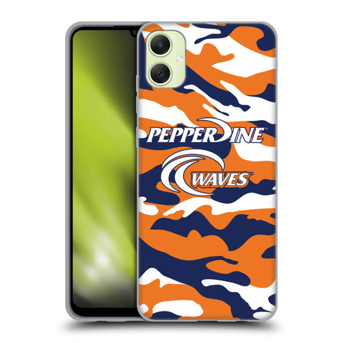 Pepperdine University Pepperdine University Art Camou Soft Gel Case for Samsung Galaxy A05