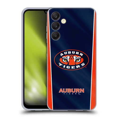 Auburn University AU Auburn University Banner Soft Gel Case for Samsung Galaxy A25 5G