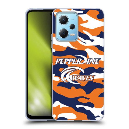 Pepperdine University Pepperdine University Art Camou Soft Gel Case for Xiaomi Redmi Note 12 5G