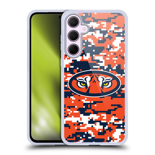 Auburn University AU Auburn University Digital Camouflage Soft Gel Case for Samsung Galaxy A35 5G