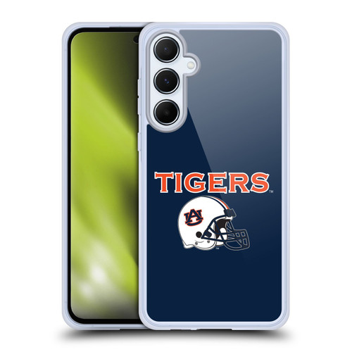 Auburn University AU Auburn University Helmet Logotype Soft Gel Case for Samsung Galaxy A55 5G