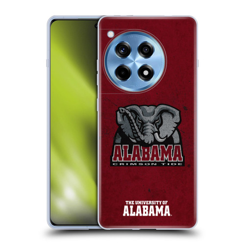 University Of Alabama UA The University Of Alabama Distressed Soft Gel Case for OnePlus 12R