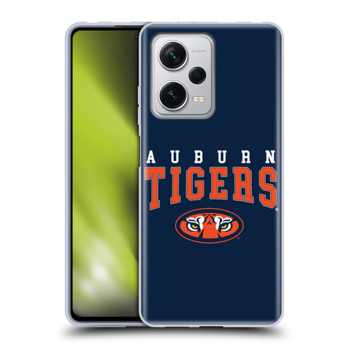 Auburn University AU Auburn University Auburn Tigers Soft Gel Case for Xiaomi Redmi Note 12 Pro+ 5G