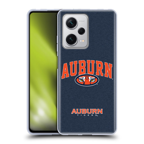 Auburn University AU Auburn University Campus Logotype Soft Gel Case for Xiaomi Redmi Note 12 Pro+ 5G