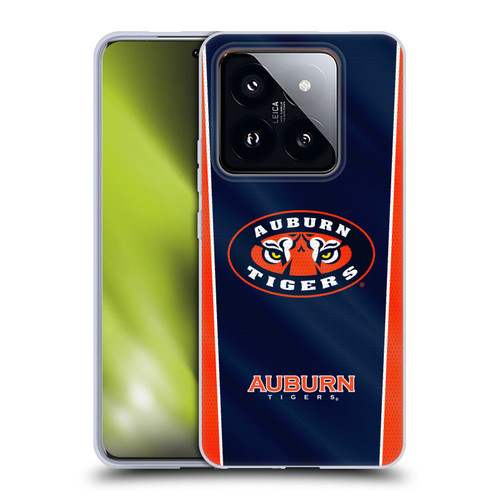 Auburn University AU Auburn University Banner Soft Gel Case for Xiaomi 14 Pro