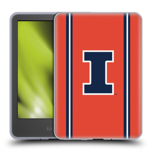University Of Illinois U Of I University Of Illinois Football Jersey Soft Gel Case for Amazon Kindle 11th Gen 6in 2022