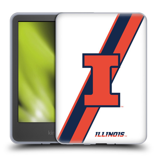 University Of Illinois U Of I University Of Illinois Stripes Soft Gel Case for Amazon Kindle 11th Gen 6in 2022