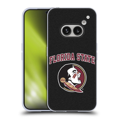 Florida State University FSU Florida State University Campus Logotype Soft Gel Case for Nothing Phone (2a)