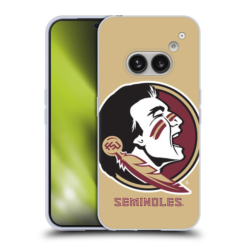 Florida State University FSU Florida State University Oversized Icon Soft Gel Case for Nothing Phone (2a)