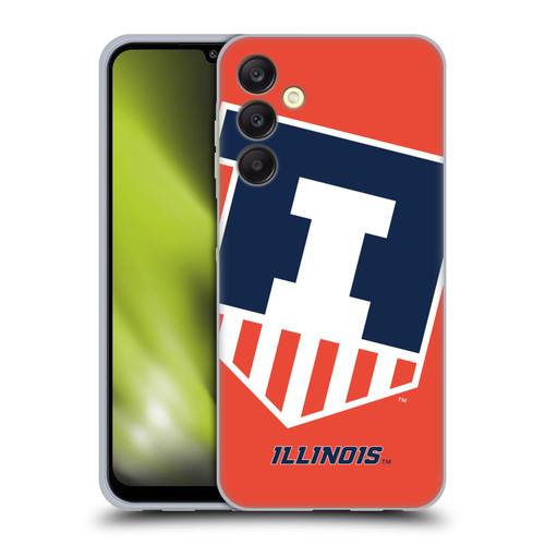 University Of Illinois U Of I University Of Illinois Oversized Icon Soft Gel Case for Samsung Galaxy A25 5G