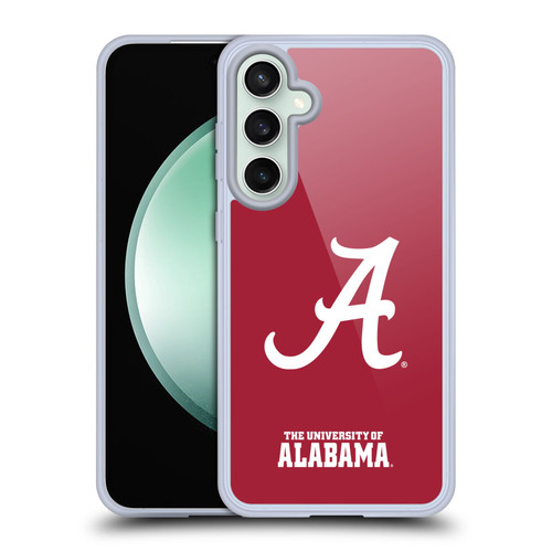 University Of Alabama UA The University Of Alabama Plain Soft Gel Case for Samsung Galaxy S23 FE 5G