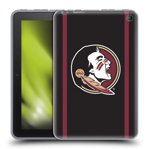 Florida State University FSU Florida State University Football Jersey Soft Gel Case for Amazon Fire 7 2022