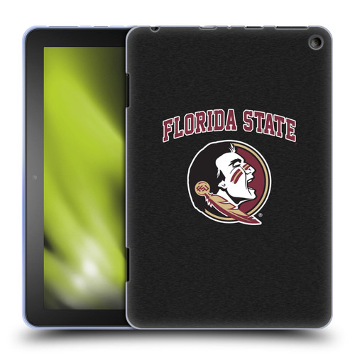Florida State University FSU Florida State University Campus Logotype Soft Gel Case for Amazon Fire HD 8/Fire HD 8 Plus 2020