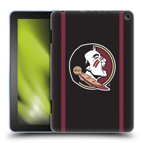 Florida State University FSU Florida State University Football Jersey Soft Gel Case for Amazon Fire HD 8/Fire HD 8 Plus 2020