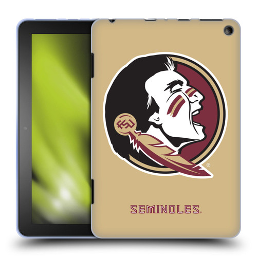 Florida State University FSU Florida State University Oversized Icon Soft Gel Case for Amazon Fire HD 8/Fire HD 8 Plus 2020