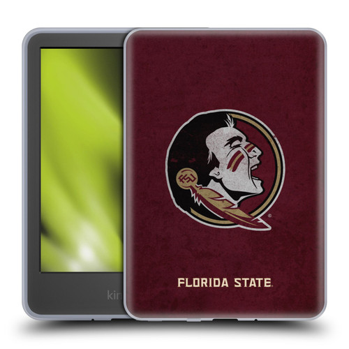 Florida State University FSU Florida State University Distressed Soft Gel Case for Amazon Kindle 11th Gen 6in 2022