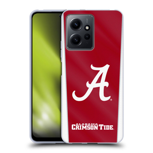 University Of Alabama UA The University Of Alabama Banner Soft Gel Case for Xiaomi Redmi Note 12 4G