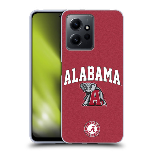 University Of Alabama UA The University Of Alabama Campus Logotype Soft Gel Case for Xiaomi Redmi Note 12 4G