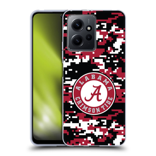 University Of Alabama UA The University Of Alabama Digital Camouflage Soft Gel Case for Xiaomi Redmi Note 12 4G