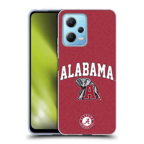 University Of Alabama UA The University Of Alabama Campus Logotype Soft Gel Case for Xiaomi Redmi Note 12 5G