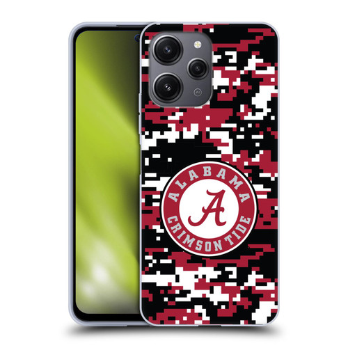 University Of Alabama UA The University Of Alabama Digital Camouflage Soft Gel Case for Xiaomi Redmi 12