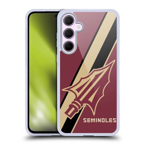 Florida State University FSU Florida State University Stripes Soft Gel Case for Samsung Galaxy A35 5G