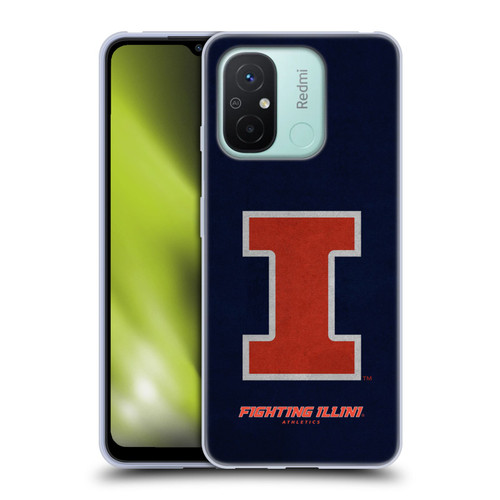 University Of Illinois U Of I University Of Illinois Distressed Look Soft Gel Case for Xiaomi Redmi 12C