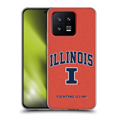 University Of Illinois U Of I University Of Illinois Campus Logotype Soft Gel Case for Xiaomi 13 5G