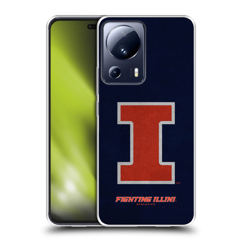 University Of Illinois U Of I University Of Illinois Distressed Look Soft Gel Case for Xiaomi 13 Lite 5G