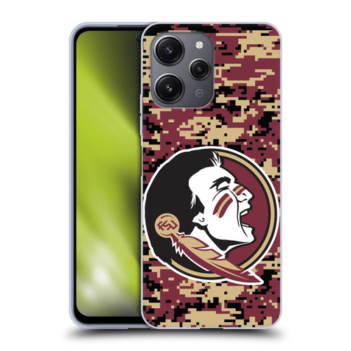 Florida State University FSU Florida State University Digital Camouflage Soft Gel Case for Xiaomi Redmi 12