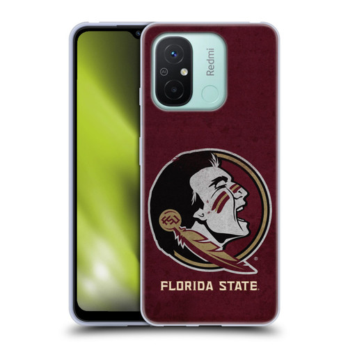 Florida State University FSU Florida State University Distressed Soft Gel Case for Xiaomi Redmi 12C