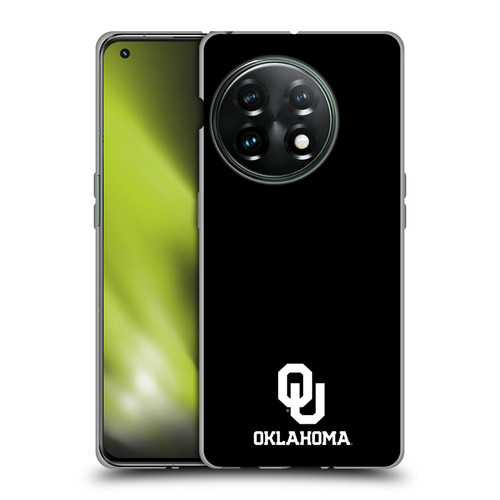 University of Oklahoma OU The University of Oklahoma Logo Soft Gel Case for OnePlus 11 5G