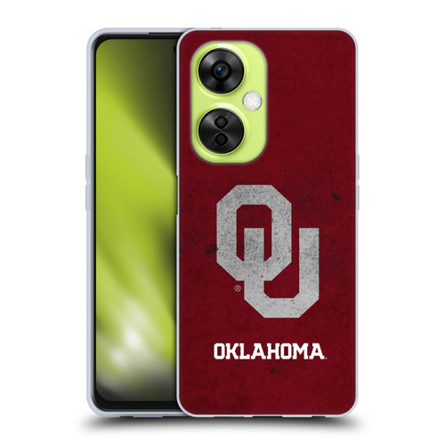 University of Oklahoma OU The University of Oklahoma Distressed Look Soft Gel Case for OnePlus Nord CE 3 Lite 5G