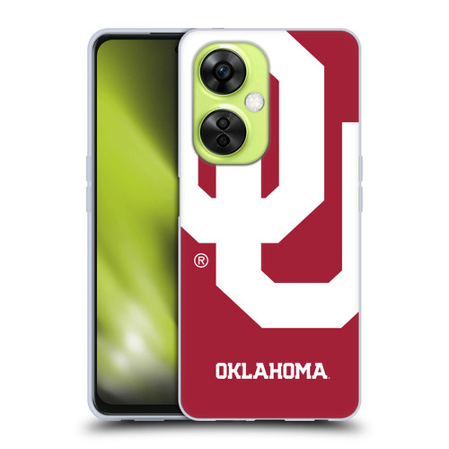University of Oklahoma OU The University of Oklahoma Oversized Icon Soft Gel Case for OnePlus Nord CE 3 Lite 5G