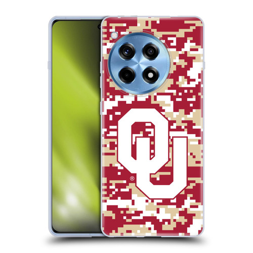 University of Oklahoma OU The University of Oklahoma Digital Camouflage Soft Gel Case for OnePlus 12R