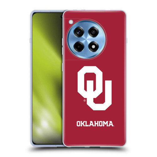 University of Oklahoma OU The University of Oklahoma Plain Soft Gel Case for OnePlus 12R