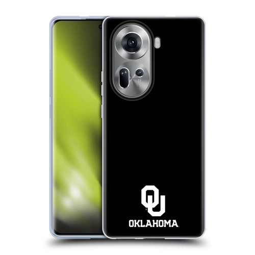 University of Oklahoma OU The University of Oklahoma Logo Soft Gel Case for OPPO Reno11