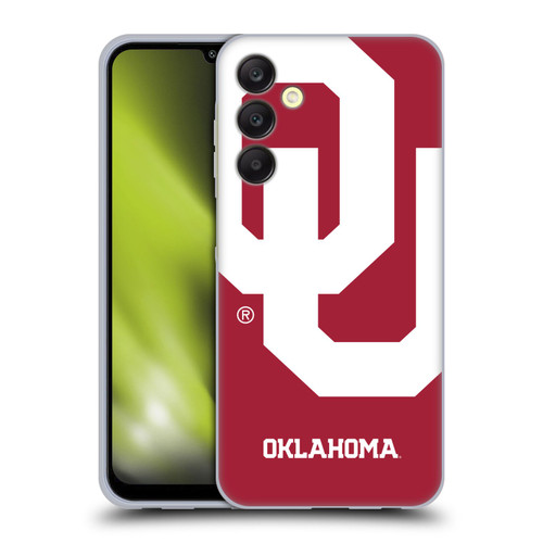 University of Oklahoma OU The University of Oklahoma Oversized Icon Soft Gel Case for Samsung Galaxy A25 5G