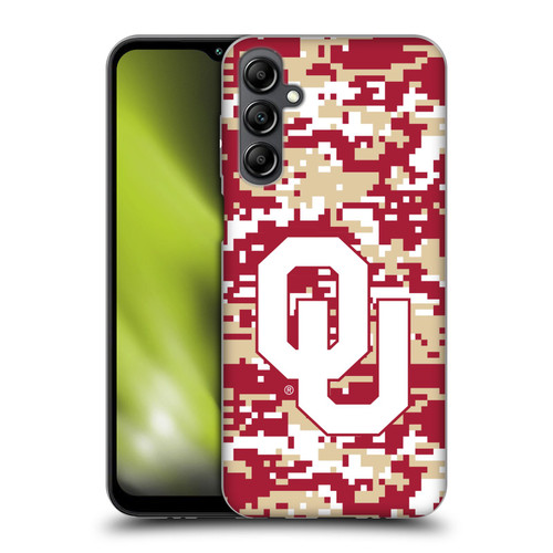 University of Oklahoma OU The University of Oklahoma Digital Camouflage Soft Gel Case for Samsung Galaxy M14 5G