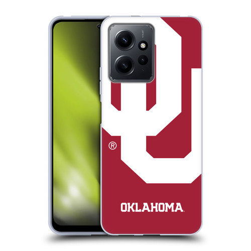 University of Oklahoma OU The University of Oklahoma Oversized Icon Soft Gel Case for Xiaomi Redmi Note 12 4G