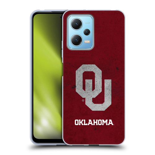 University of Oklahoma OU The University of Oklahoma Distressed Look Soft Gel Case for Xiaomi Redmi Note 12 5G