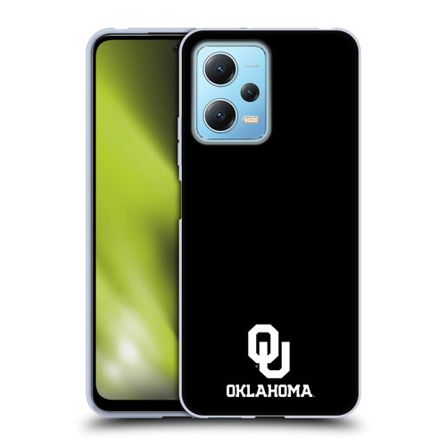 University of Oklahoma OU The University of Oklahoma Logo Soft Gel Case for Xiaomi Redmi Note 12 5G