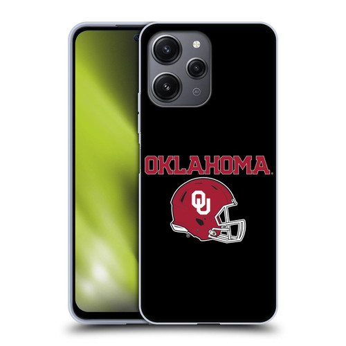University of Oklahoma OU The University of Oklahoma Helmet Logotype Soft Gel Case for Xiaomi Redmi 12
