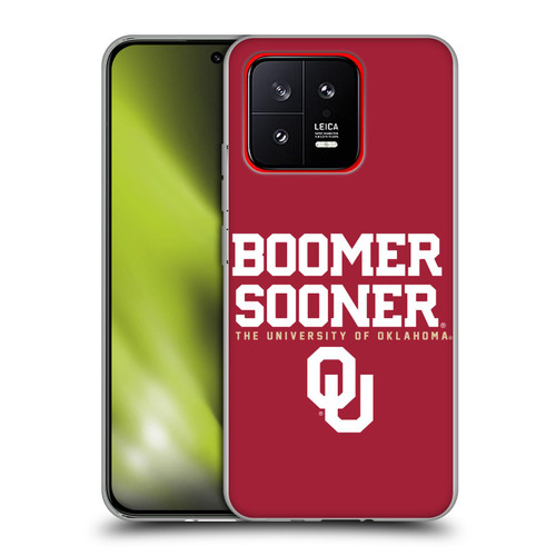 University of Oklahoma OU The University of Oklahoma Boomer Sooner Soft Gel Case for Xiaomi 13 5G