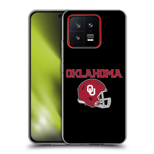 University of Oklahoma OU The University of Oklahoma Helmet Logotype Soft Gel Case for Xiaomi 13 5G