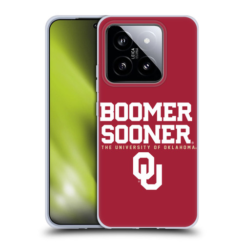 University of Oklahoma OU The University of Oklahoma Boomer Sooner Soft Gel Case for Xiaomi 14