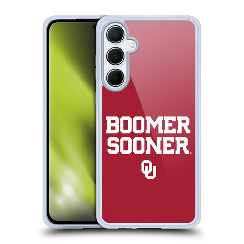 University of Oklahoma OU The University Of Oklahoma Art Boomer Soft Gel Case for Samsung Galaxy A55 5G